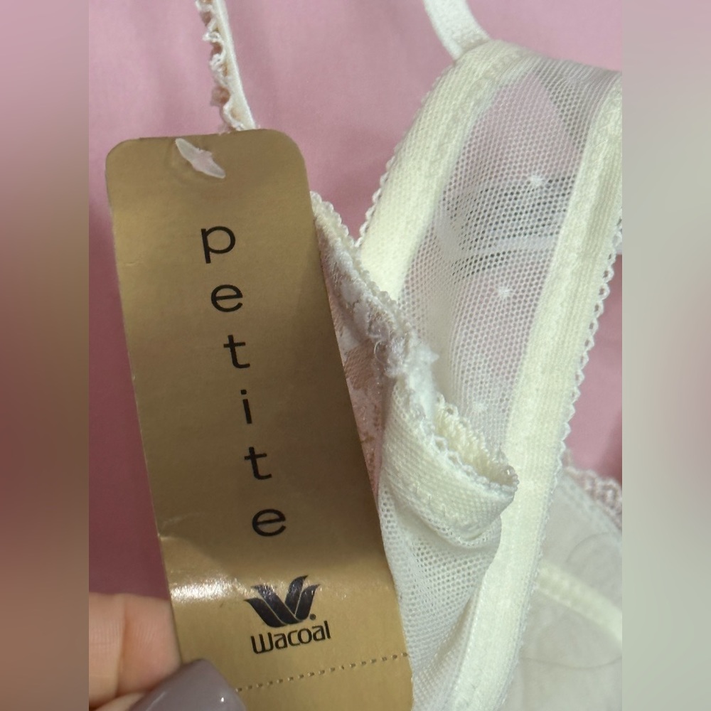 NWOT Wacoal Petite Lined Underwire Bra- Sz 34A - Picture 6 of 8